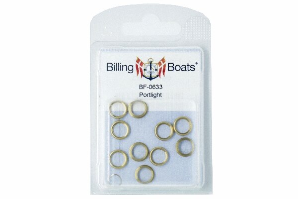 Portlight, Brass 11 mm (10)